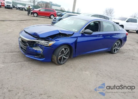 2021 Honda Accord Sport Special Edition из США, поврежденный, VIN 1HGCV1F48MA035644